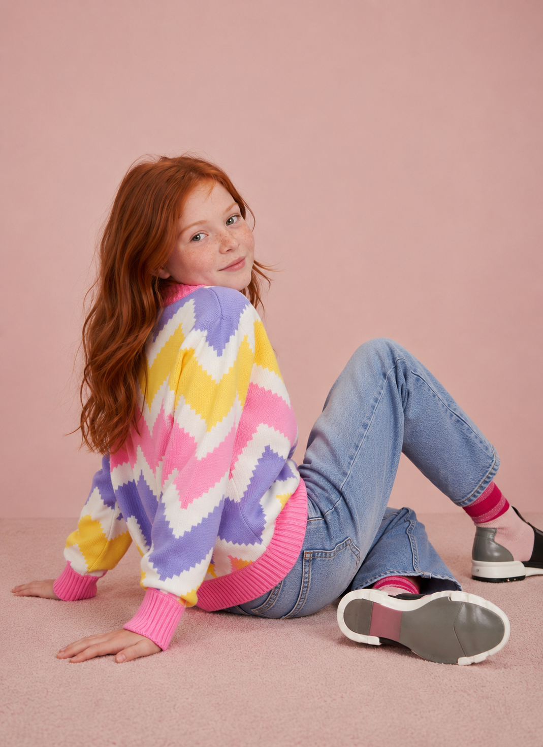 Thick Warm Sweater for Girls
