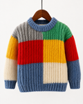 Boys colored knit sweater