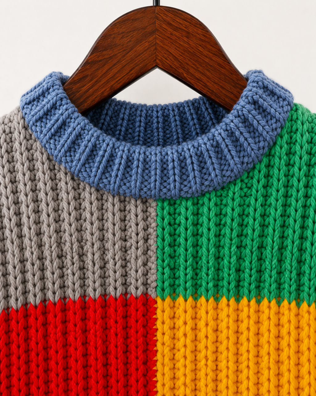 Boys colored knit sweater