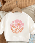 Baby girl sweatshirt with print