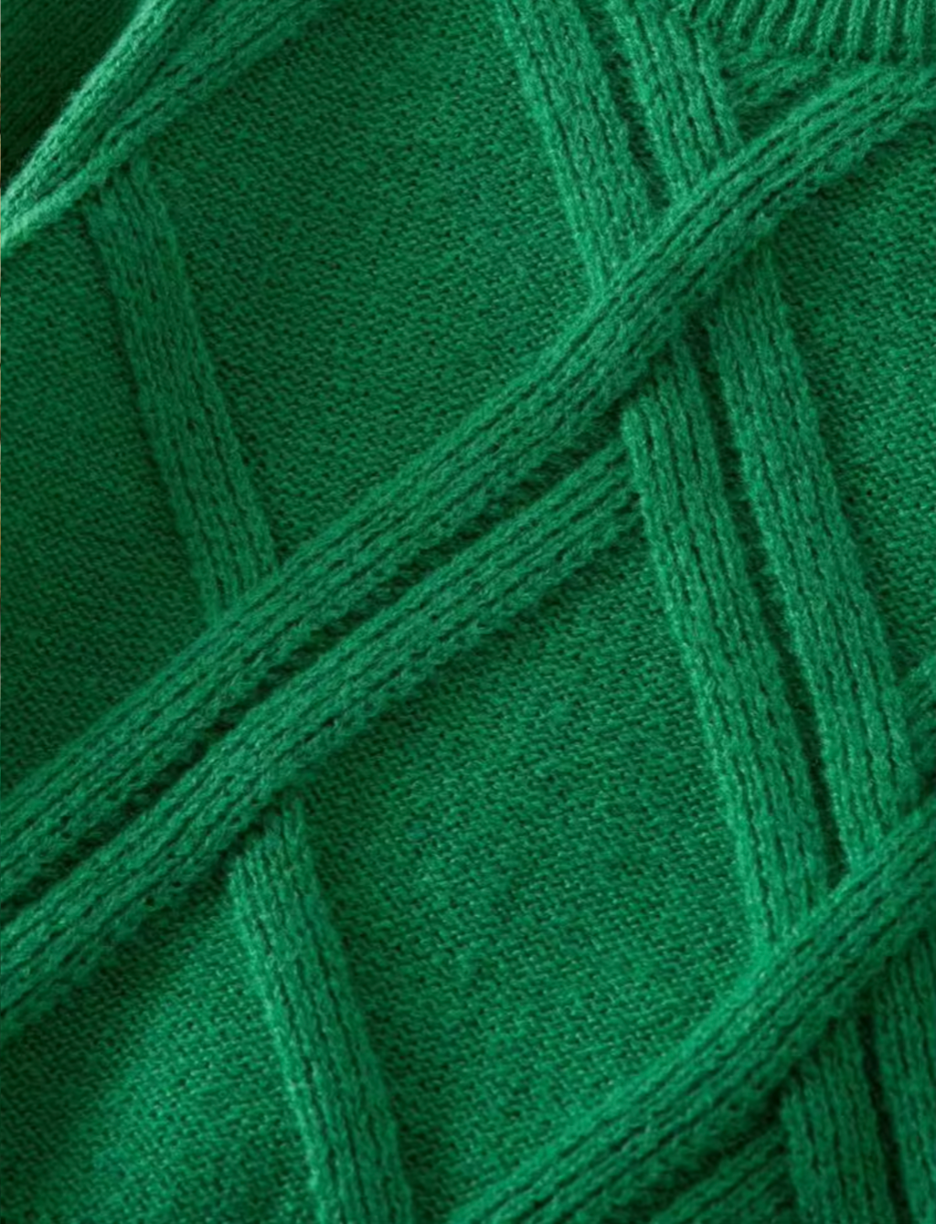 Boys green long sleeve sweater